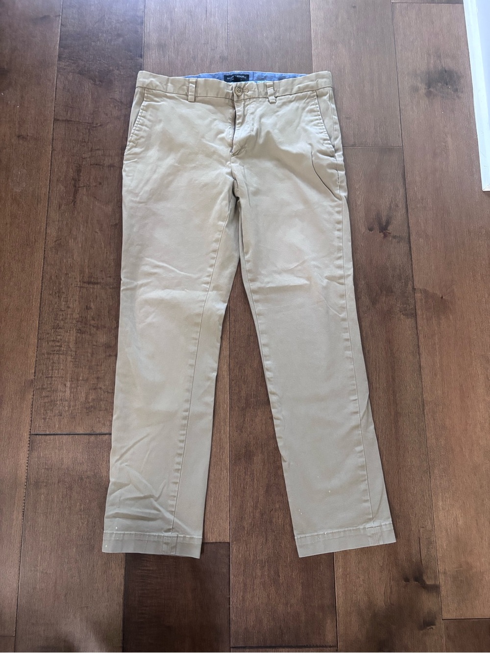 Banana Republic Men's Chino Pants in Light Tan